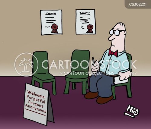 Forgetful Cartoons and Comics - funny pictures from CartoonStock