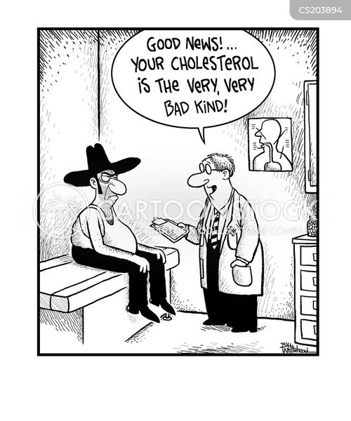 Bad Cholesterol Cartoons and Comics funny pictures from CartoonStock