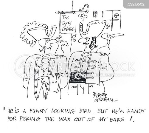 Ear Wax Cartoons and Comics funny pictures from CartoonStock