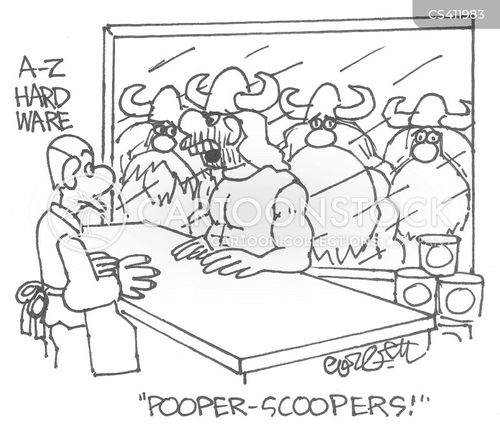 Pooper Scooper Cartoons and Comics funny pictures from CartoonStock