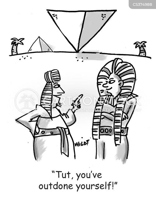 King Tut Cartoons And Comics Funny Pictures From CartoonStock