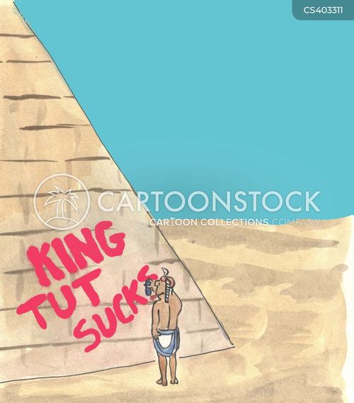 King Tut Cartoons and Comics funny pictures from CartoonStock
