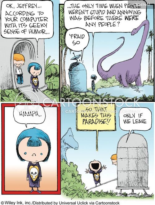Time Machine Humor Human Natures Cartoons and Comics - funny pictures from CartoonStock