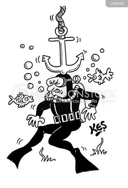 Scuba Diver Cartoons and Comics funny pictures from CartoonStock