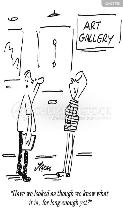 Art Snobs Cartoons and Comics - funny pictures from CartoonStock