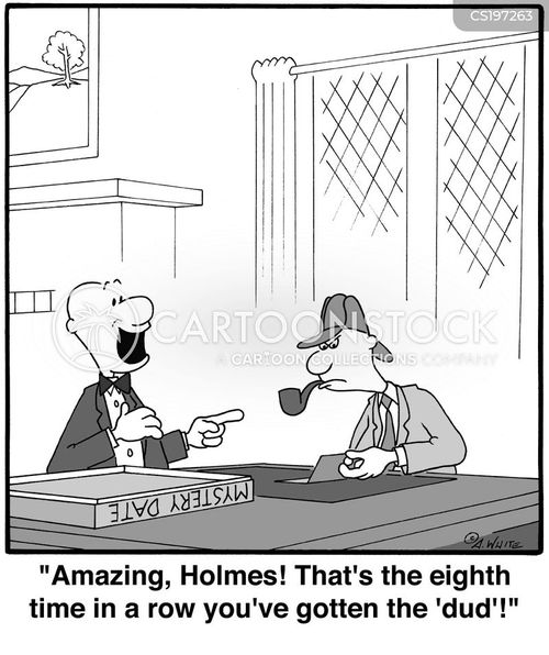 Sherlock Holmes Cartoons And Comics Funny Pictures From CartoonStock