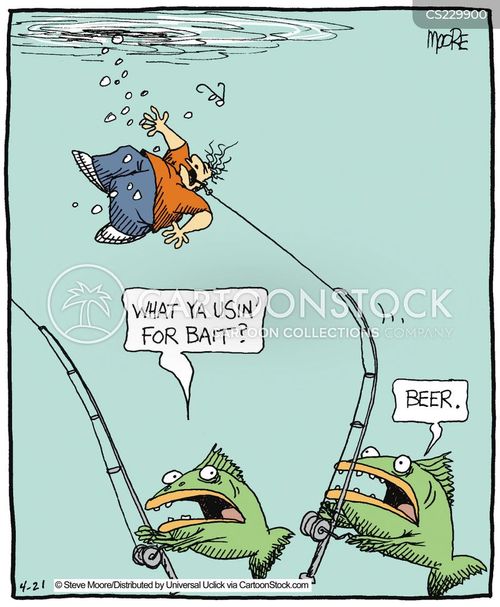 Fly Fish Cartoons and Comics - funny pictures from CartoonStock