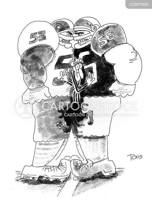 Faceoff Cartoons and Comics funny pictures from CartoonStock