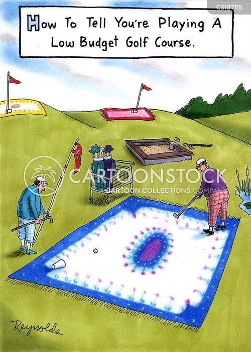 Caddie Cartoons and Comics funny pictures from CartoonStock