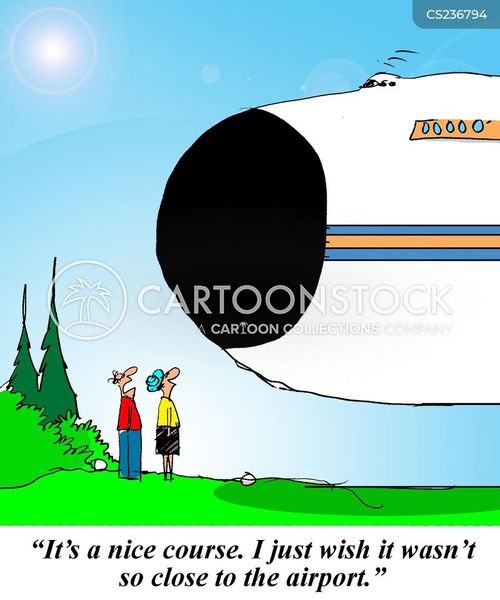 Off Course Cartoon Golf Course Layout Cartoons and Comics - funny pictures from CartoonStock