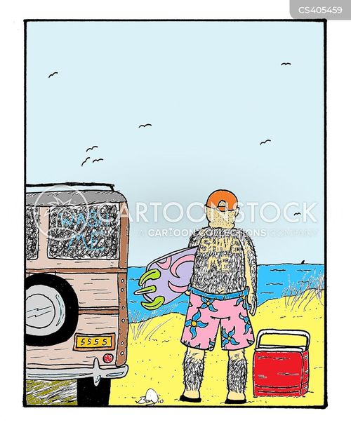 Hairy Back Cartoons and Comics funny pictures from CartoonStock