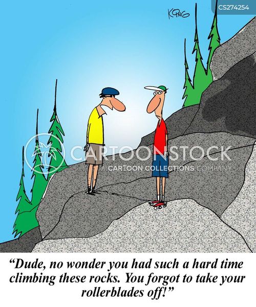 Rollerblading Cartoons and Comics funny pictures from CartoonStock