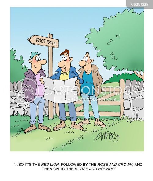 Pub Crawl Cartoons and Comics funny pictures from CartoonStock