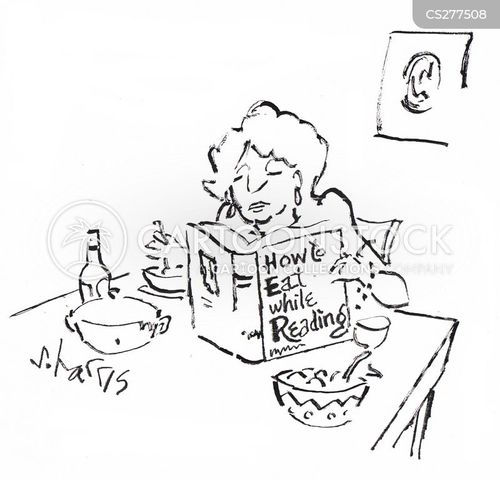 Table Etiquette Cartoons and Comics funny pictures from CartoonStock