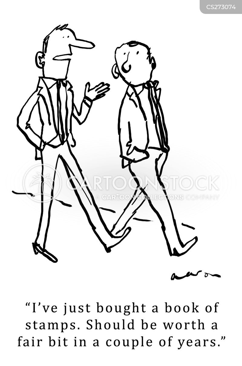 Stamp Collection Cartoons and Comics funny pictures from CartoonStock