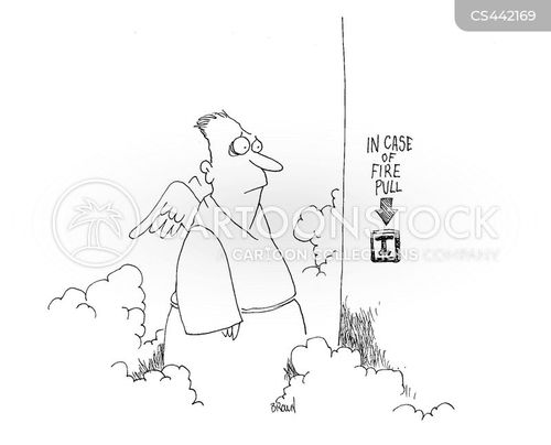 Fire Alarm Cartoons and Comics funny pictures from CartoonStock