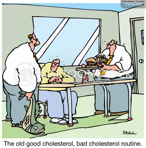 Bad Cholesterol Cartoons and Comics funny pictures from CartoonStock