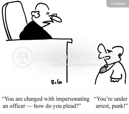 Impersonation Cartoons and Comics funny pictures from CartoonStock