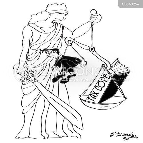 Scales Of Justice Cartoons and Comics funny pictures from CartoonStock
