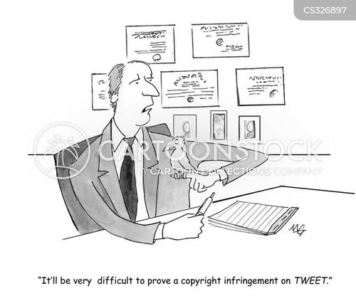 Copyright Lawyers Cartoons and Comics funny pictures from CartoonStock