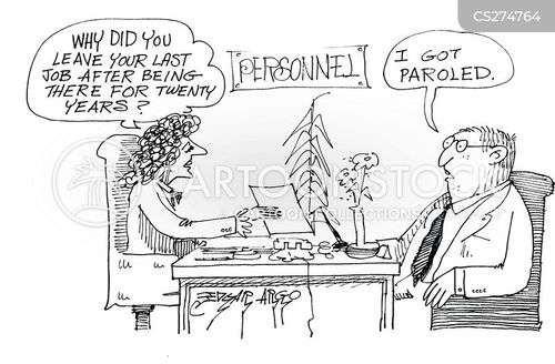 Paroled Cartoons and Comics - funny pictures from CartoonStock