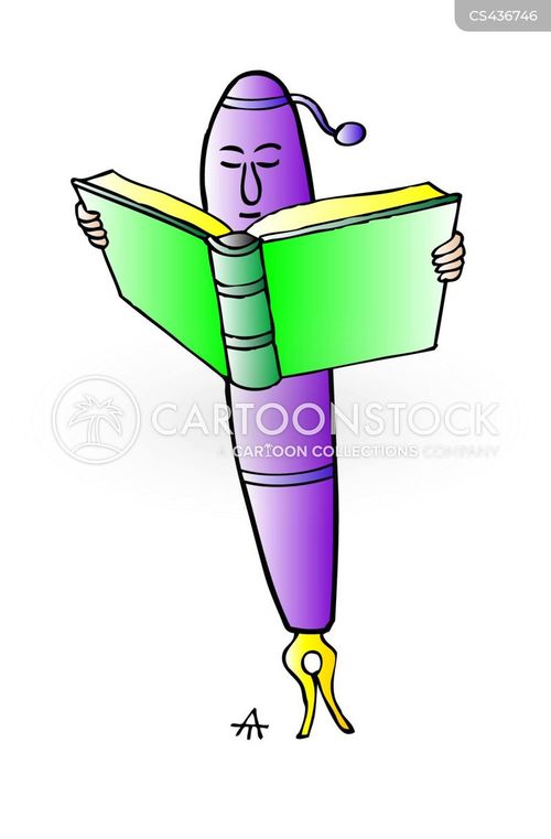 Fountain Pens Cartoons and Comics funny pictures from CartoonStock