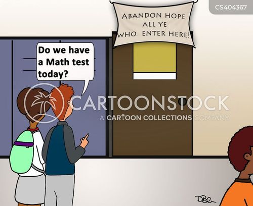 Maths Exams Cartoons and Comics - funny pictures from CartoonStock