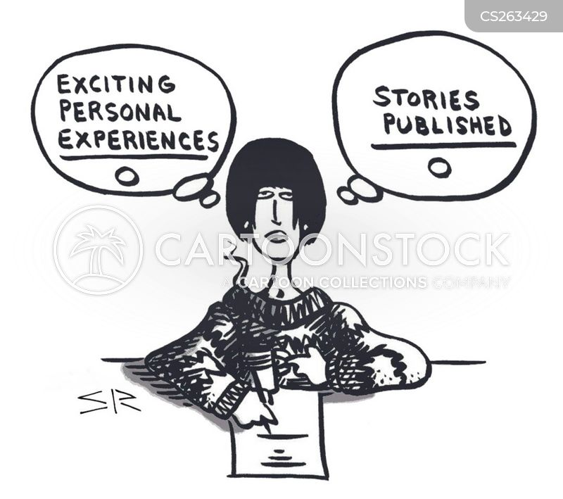 Woman Writer Cartoons and Comics funny pictures from CartoonStock