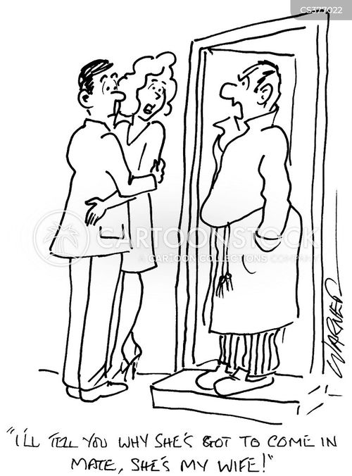 Cheating Wives Cartoons and Comics - funny pictures from CartoonStock