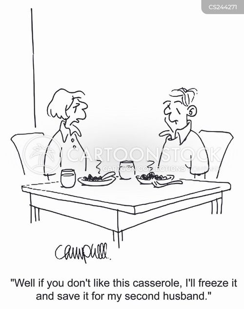 Casserole Cartoons and Comics funny pictures from CartoonStock