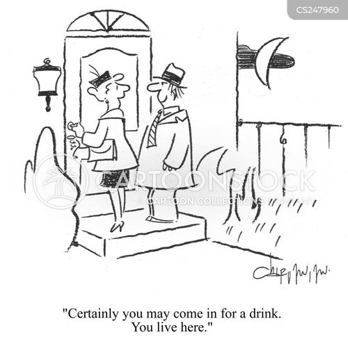 May I Come In Cartoons and Comics - funny pictures from CartoonStock