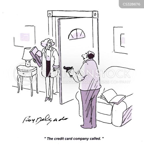 Credit Card Payments Cartoons and Comics - funny pictures from CartoonStock