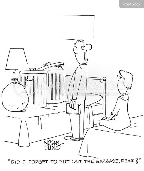 Garbages Cartoons and Comics funny pictures from CartoonStock