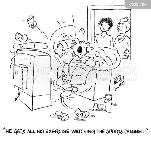 Armchair Fan Cartoons And Comics Funny Pictures From Cartoonstock