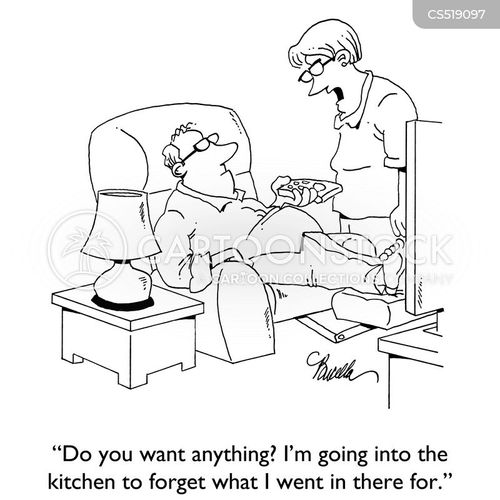 Shortterm Memory Loss Cartoons and Comics funny pictures from