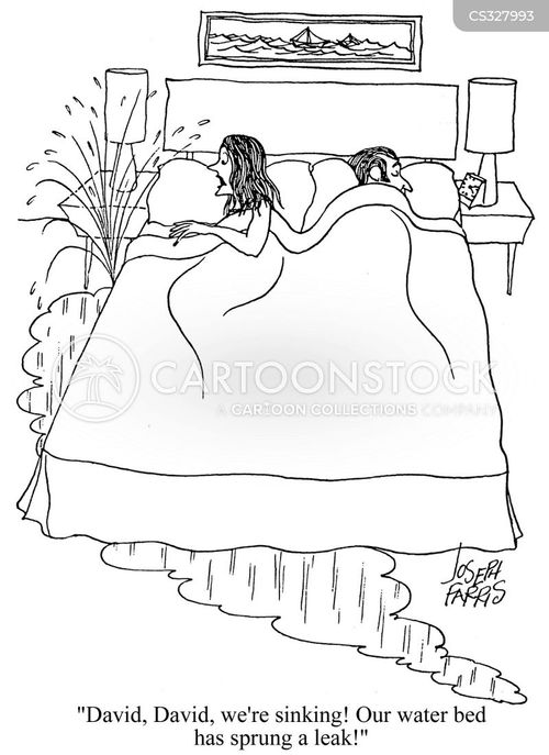 Water Bed Cartoons and Comics funny pictures from CartoonStock