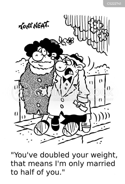 Weight-gains Cartoons and Comics - funny pictures from CartoonStock