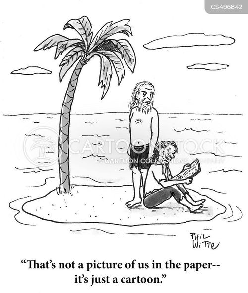 Desert Island Joke Cartoons and Comics funny pictures from CartoonStock