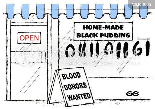 Black Pudding Cartoons and Comics funny pictures from CartoonStock