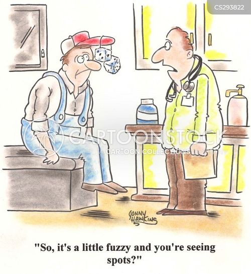 Blurred Vision Cartoons and Comics funny pictures from CartoonStock