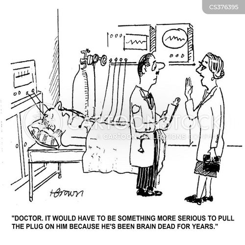 Pulling The Plug Cartoons and Comics funny pictures from CartoonStock