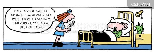 Cash Or Credit Cartoons and Comics - funny pictures from CartoonStock