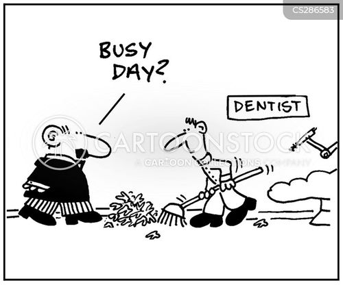Dentist Appointments Cartoons and Comics funny pictures from CartoonStock