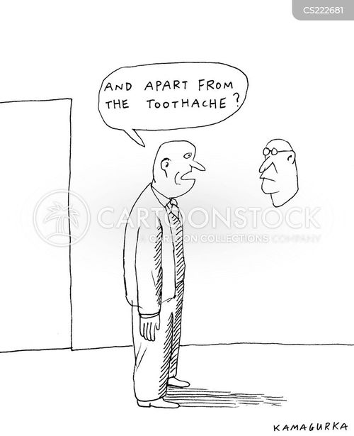 Toothache Cartoons and Comics funny pictures from CartoonStock