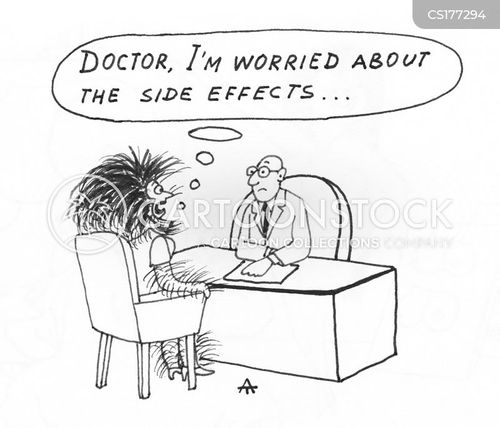 Side Effects Warning Cartoons and Comics - funny pictures from CartoonStock