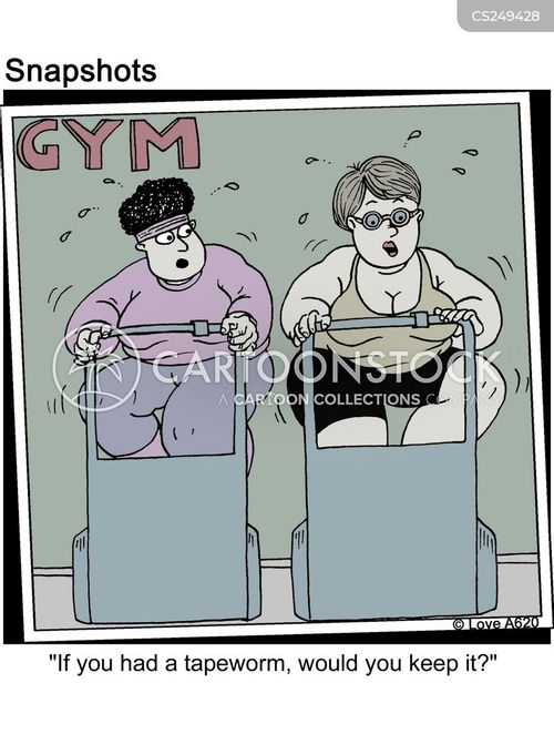 Tapeworm Cartoons and Comics funny pictures from CartoonStock