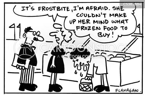 Frostbite Cartoons and Comics funny pictures from CartoonStock