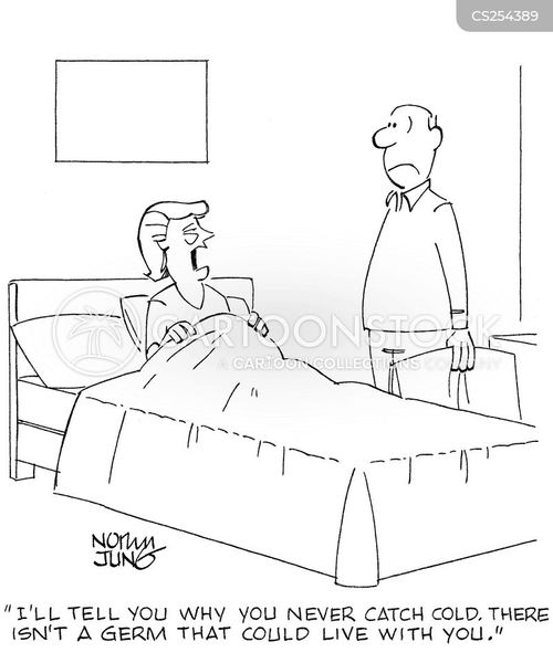 Catching Cold Cartoons and Comics funny pictures from CartoonStock