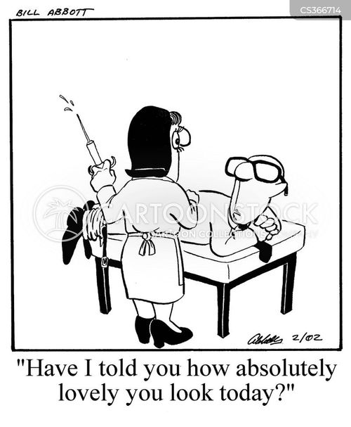 Fear Of Needles Cartoons and Comics funny pictures from CartoonStock