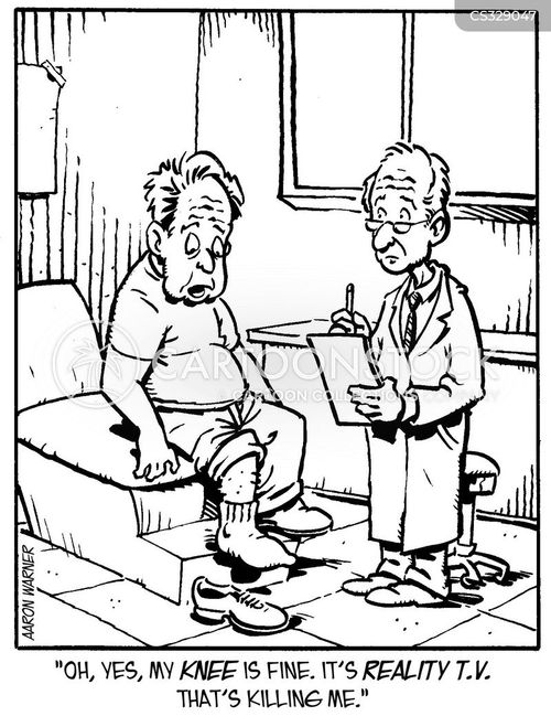 Knee Problems Cartoons and Comics funny pictures from CartoonStock